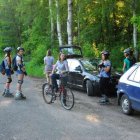 Na rolkach przez Puszczę 