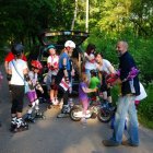 Na rolkach przez Puszczę 