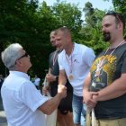 X Bieg Rodzinny - wręczenie medali