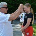 X Bieg Rodzinny - wręczenie medali