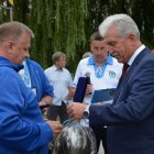 Wręczenie medali zasłużonym dla klubu Wolni Kłaj cz.1