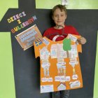 Uczniowie SP w Kłaju poznali wioskę Bullerbyn