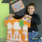 Uczniowie SP w Kłaju poznali wioskę Bullerbyn