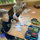 Uczniowie SP w Kłaju poznali wioskę Bullerbyn