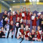 Wręczenie nagród w międzyszkolnych zawodach klas sportowych w rock’n’rollu akrobatycznym
