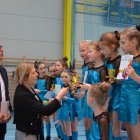 Wręczenie nagród w międzyszkolnych zawodach klas sportowych w rock’n’rollu akrobatycznym