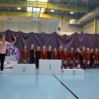 Wręczenie nagród w międzyszkolnych zawodach klas sportowych w rock’n’rollu akrobatycznym