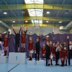 Wręczenie nagród w międzyszkolnych zawodach klas sportowych w rock’n’rollu akrobatycznym