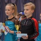 Wręczenie nagród w międzyszkolnych zawodach klas sportowych w rock’n’rollu akrobatycznym