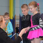 Wręczenie nagród w międzyszkolnych zawodach klas sportowych w rock’n’rollu akrobatycznym