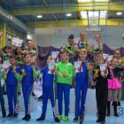 Wręczenie nagród w międzyszkolnych zawodach klas sportowych w rock’n’rollu akrobatycznym