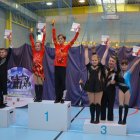 Wręczenie nagród w międzyszkolnych zawodach klas sportowych w rock’n’rollu akrobatycznym