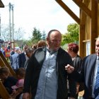 Otwarcie tężni solankowej i przekazanie kluczyków do nowego samochodu bojowego OSP Targowisko
