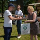 Rozdanie nagród w konkursie ekologicznym - Gminny Dzień Dziecka