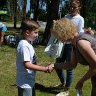 Rozdanie nagród w konkursie ekologicznym - Gminny Dzień Dziecka