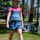 Rozdanie nagród w konkursie ekologicznym - Gminny Dzień Dziecka