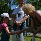 Rozdanie nagród w konkursie ekologicznym - Gminny Dzień Dziecka