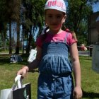 Rozdanie nagród w konkursie ekologicznym - Gminny Dzień Dziecka