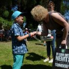 Rozdanie nagród w konkursie ekologicznym - Gminny Dzień Dziecka