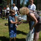 Rozdanie nagród w konkursie ekologicznym - Gminny Dzień Dziecka