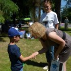 Rozdanie nagród w konkursie ekologicznym - Gminny Dzień Dziecka