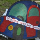 Rozdanie nagród w konkursie ekologicznym - Gminny Dzień Dziecka