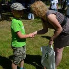 Rozdanie nagród w konkursie ekologicznym - Gminny Dzień Dziecka