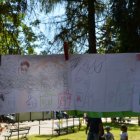 Rozdanie nagród w konkursie ekologicznym - Gminny Dzień Dziecka