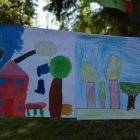 Rozdanie nagród w konkursie ekologicznym - Gminny Dzień Dziecka