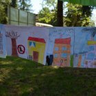 Rozdanie nagród w konkursie ekologicznym - Gminny Dzień Dziecka