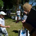 Rozdanie nagród w konkursie ekologicznym - Gminny Dzień Dziecka