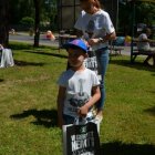 Rozdanie nagród w konkursie ekologicznym - Gminny Dzień Dziecka