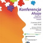 Konferencja „Afazja – Diagnoza, Kształcenie, Terapia”