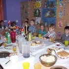 Wigilijne spotkanie na świetlicy Szkolnej w Brzeziu 