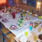 Wigilijne spotkanie na świetlicy Szkolnej w Brzeziu 