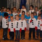 Spóźnione, ale szczere życzenia dąbrowskich przedszkolaków