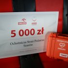 OSP Szarów wyposażona w defibrylator AED