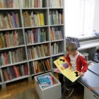 Przedszkolaki z Dąbrowy z wizytą  w Bibliotece w Wieliczce