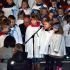 Kolędowanie w kościele parafialnym w Szarowie