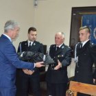 Przekazanie sprzętu dla OSP Gminy Kłaj w ramach programu „Bezpieczna Małopolska” oraz „Małopolskie Remizy 2017”
