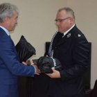 Przekazanie sprzętu dla OSP Gminy Kłaj w ramach programu „Bezpieczna Małopolska” oraz „Małopolskie Remizy 2017”