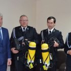 Przekazanie sprzętu dla OSP Gminy Kłaj w ramach programu „Bezpieczna Małopolska” oraz „Małopolskie Remizy 2017”