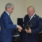 Przekazanie sprzętu dla OSP Gminy Kłaj w ramach programu „Bezpieczna Małopolska” oraz „Małopolskie Remizy 2017”