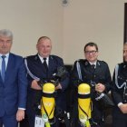 Przekazanie sprzętu dla OSP Gminy Kłaj w ramach programu „Bezpieczna Małopolska” oraz „Małopolskie Remizy 2017”
