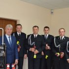 Przekazanie sprzętu dla OSP Gminy Kłaj w ramach programu „Bezpieczna Małopolska” oraz „Małopolskie Remizy 2017”