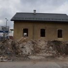 Budynek stacji nabiera kształtów