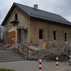 Budynek stacji nabiera kształtów