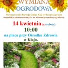 Wiosenna Wymiana Ogrodowa