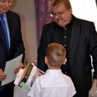 Dyplom za zajęcie II miejsca dla  Jana  Kościółka z przedszkola z Dąbrowy