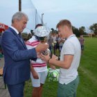 Puchar Wójta w rękach Targowianki